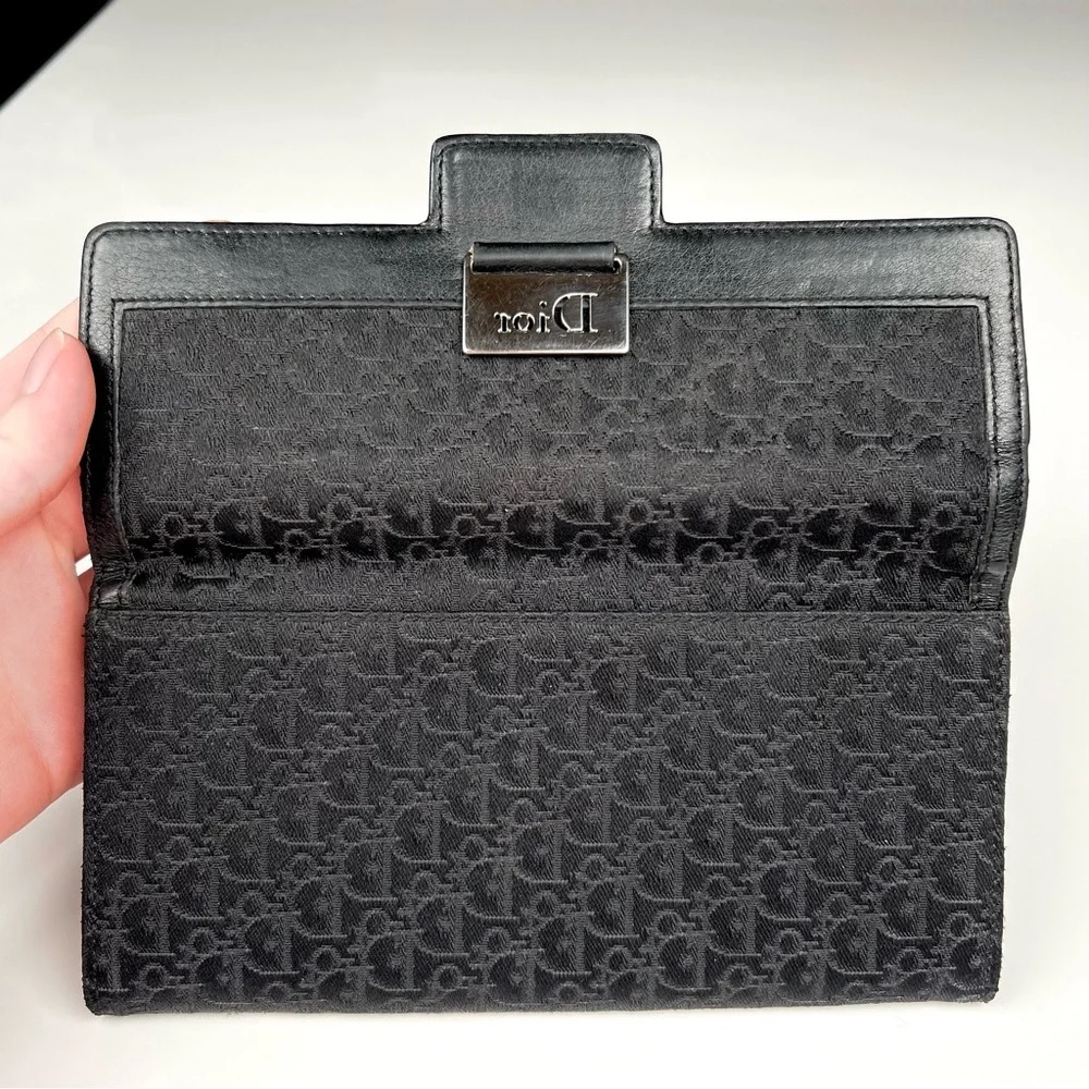 Dior Diorissimo Trotter Canvas Wallet - Picture 2 of 8
